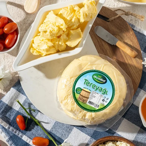 Yeşil Akçaabat Trabzon Tereyağı 750 gr - Resim 2