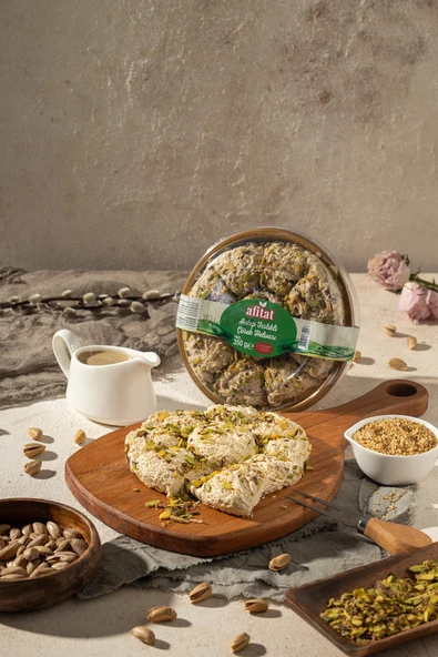 Afitat Antep Fıstıklı Çörek Helvası 350 Gr ürün görseli 1
