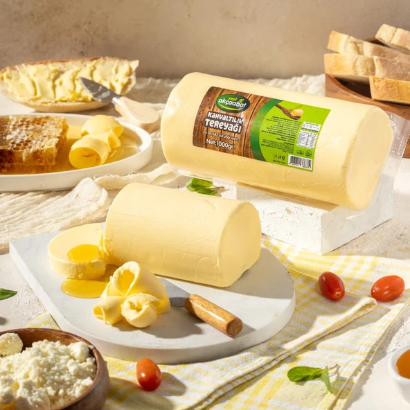 Yeşil Akçaabat Trabzon Tereyağı 1000 gr - Resim 2