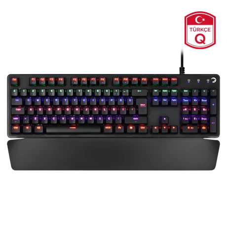 Gamepower Calypso Kırmızı Switch Rainbow Optik Mekanik Oyuncu Klavye ürün görseli 1
