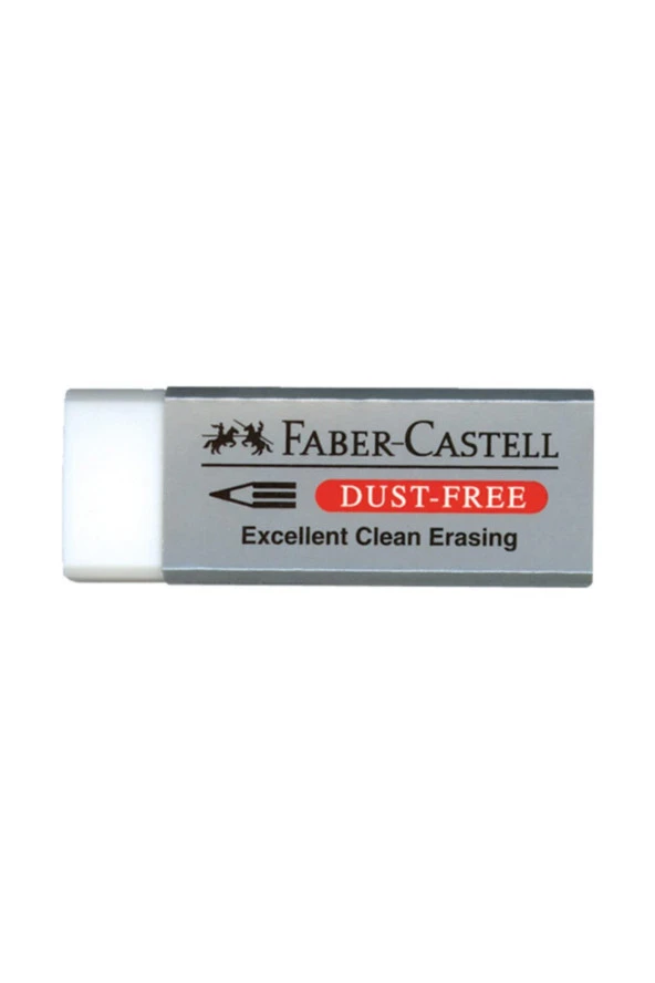 Faber-Castell Öğrenci Silgisi Dust Free 20 Lİ Beyaz (20 Li Kutu) ürün görseli 1