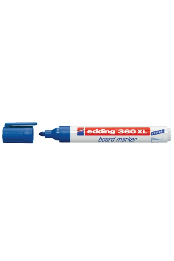 Edding Tahta Kalemi Yuvarlak Uçlu Mavi 360 XL (10 Lu Kutu) ürün görseli 1