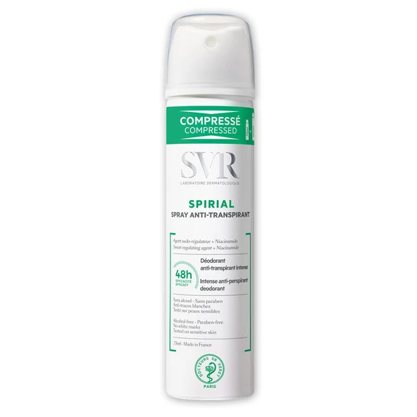 SVR Spirial Terleme Karşıtı Deodorant Sprey 75 ml ürün görseli 1
