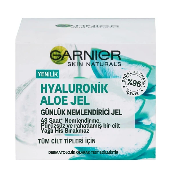 Garnier Hyaluronik Aloe Jel Günlük Nemlendirici Jel 50 ml ürün görseli 1