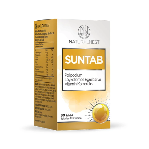 Naturalnest Suntab Takviye Edici Gıda 30 Tablet ürün görseli 1
