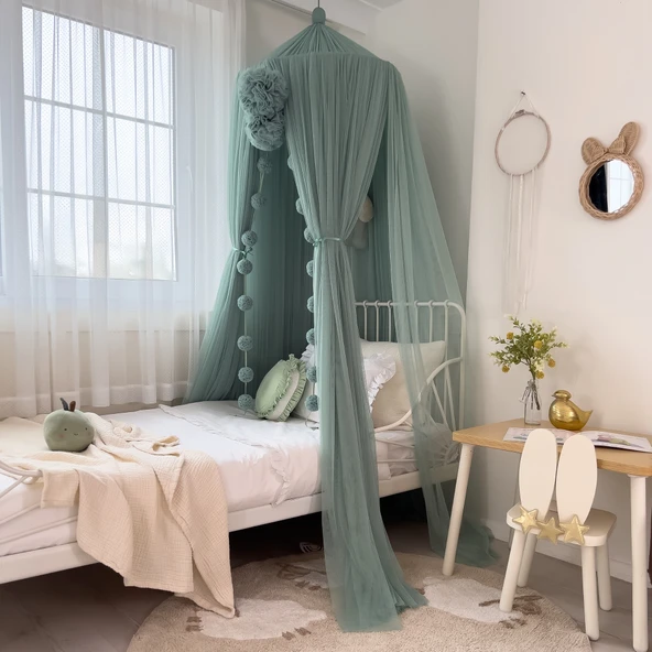 Pamuka Tül Cibinlik Deluxe Sage Green ürün görseli 1