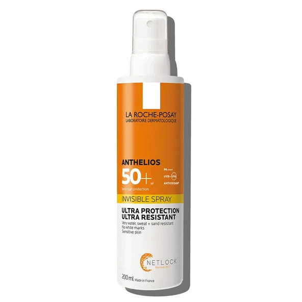 La Roche Posay Anthelios SPF50+ Invisible Yüksek Korumalı Vücut Güneş Kremi Spray 200 ml ürün görseli 1