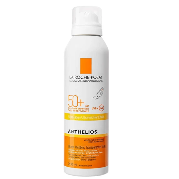 La Roche Posay Anthelios Tüm Ciltler İçin Güneş Koruyucu Vücut Misti 200 ml ürün görseli 1