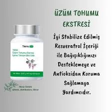 Gta Tiens Üzüm Tohumu Ekstresi Içeren Takviye Edici Gıda ürün görseli 1
