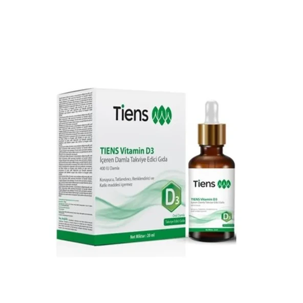 Gta Tiens Vitamin D3 Içeren Damla Takviye Edici Gıda ürün görseli 1