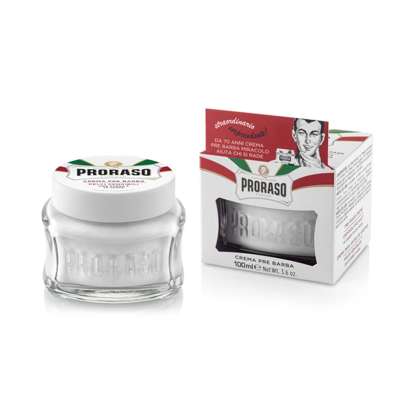 Proraso Tıraş Öncesi Kremi Yeşil Çay ve Yulaf Özlü 100 ml ürün görseli 1