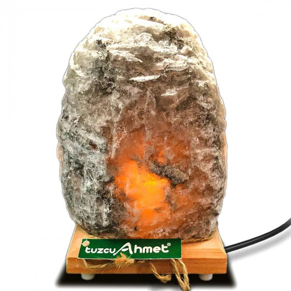 Tuzcu Ahmet 1/2 Kg Çankırı Doğal Tuz Lambası ürün görseli 1