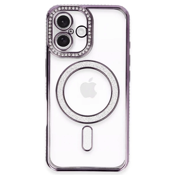 İPhone 16 Uyumlu Joke Ultra Koruma Simli Magneticsafe Kılıf ürün görseli 1