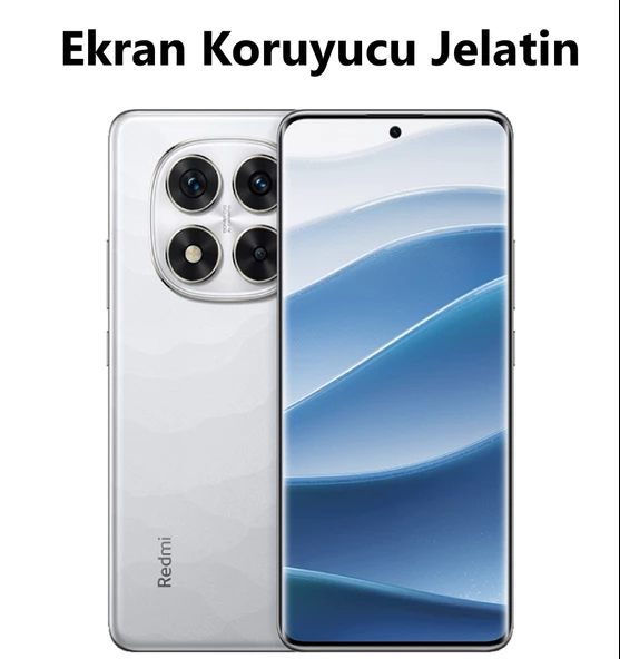Redmi Note 14 Pro Uyumlu Ön Body Şeffaf Ultra Ekran Koruyucu Nano Jelatin ürün görseli 1