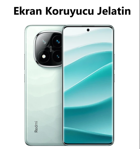 Redmi Note 14 Pro+ Uyumlu Ön Body Şeffaf Ultra Ekran Koruyucu Nano Jelatin ürün görseli 1
