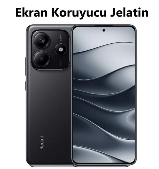 Redmi Note 14 Uyumlu Ön Body Şeffaf Ultra Ekran Koruyucu Nano Jelatin ürün görseli 1