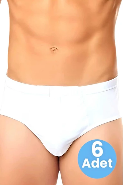 Uniquetrenders   Erkek Pamuklu Slip 6'lı Paket ürün görseli 1