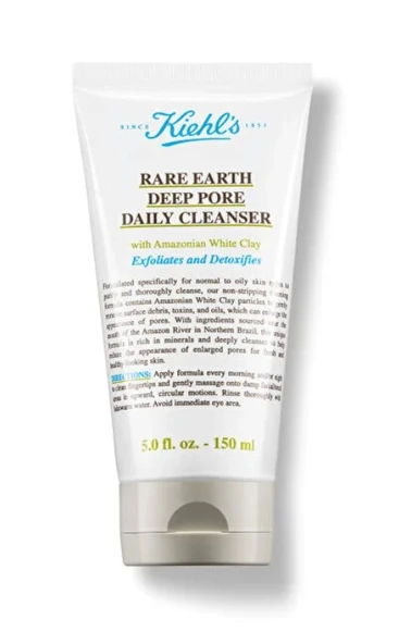 Kiehl's Rare Earth Deep Pore Daily Cleanser 150 ML ürün görseli 1