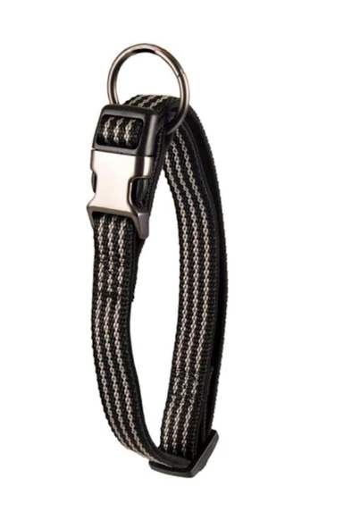 Flamingo Rover Köpek Boyun Tasma Siyah 20-35cm ürün görseli 1