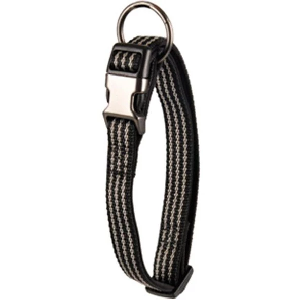 Flamingo Rover Köpek Boyun Tasma Siyah 30-45cm ürün görseli 1