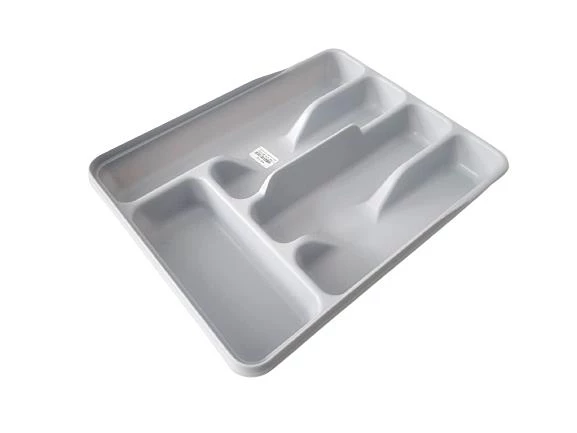 Moonstar Çekmece İçi Kaşıklık 5Gözlü Çatal Bıçak Organızer 34X27CM-KŞ-172-GRİ ürün görseli 1