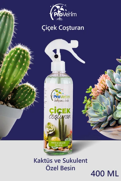 Kaktüs ve Sukulentler İçin Çiçek Coşturan Özel Besin 200 ml ürün görseli 1