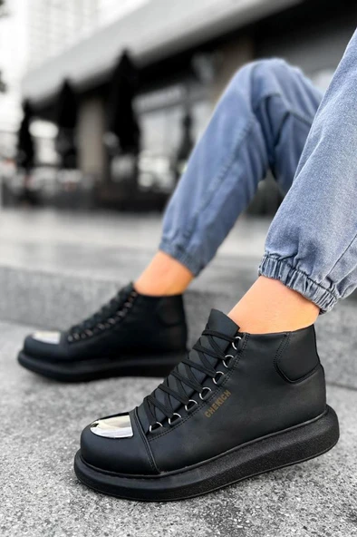 CH267 CST Roma Mirror Erkek Bot SIYAH - Resim 3