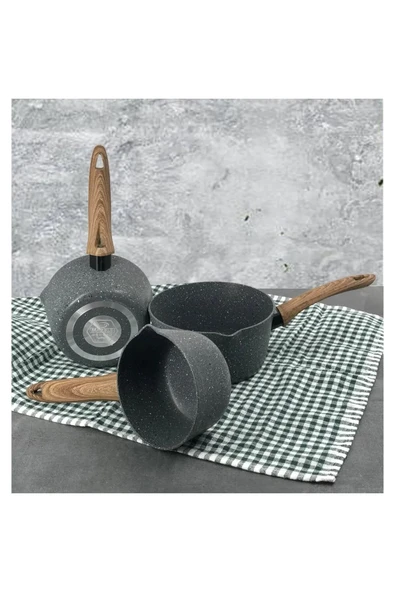 Leydi Marble Natura Granit Sosluk Set + Silikon Çırpıcı Hediyeli ürün görseli 1