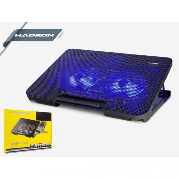 Hadron HN2007-20 Notebook Soğutucu Ledli 2 Fanlı ürün görseli 1
