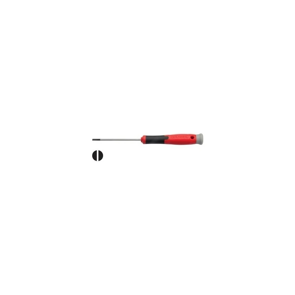 C-TRONIC Düz Uçlu Elektronikçi Tornavida - 2.0 x 60 mm ürün görseli 1