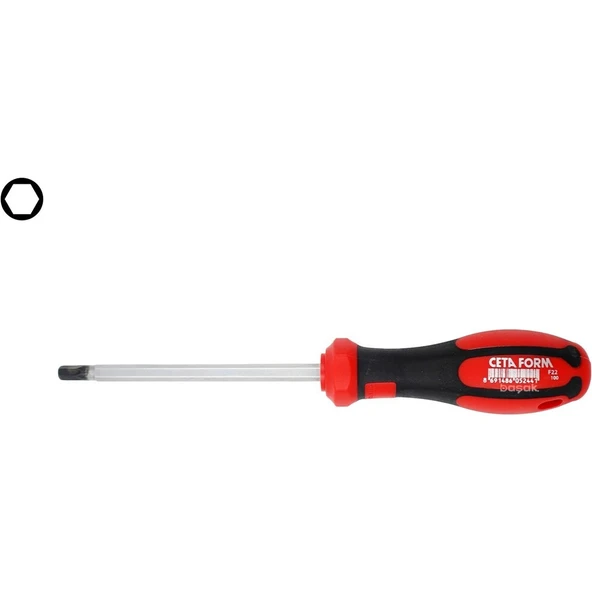 C-PLUS Allen Uçlu Tornavida - 4.0 x 100 mm ürün görseli 1