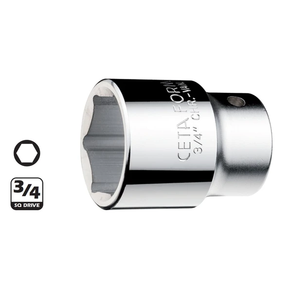 3/4" 6 Köşe Lokma Anahtar - 34 mm ürün görseli 1