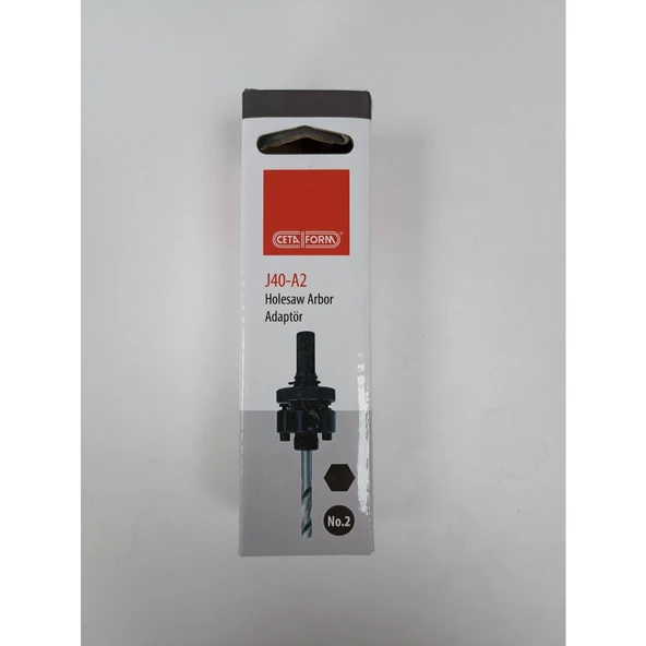 Adaptör No.2 (J40 Serisi 30-152 mm arası için) - 11 mm Altıgen Şaft ürün görseli 1