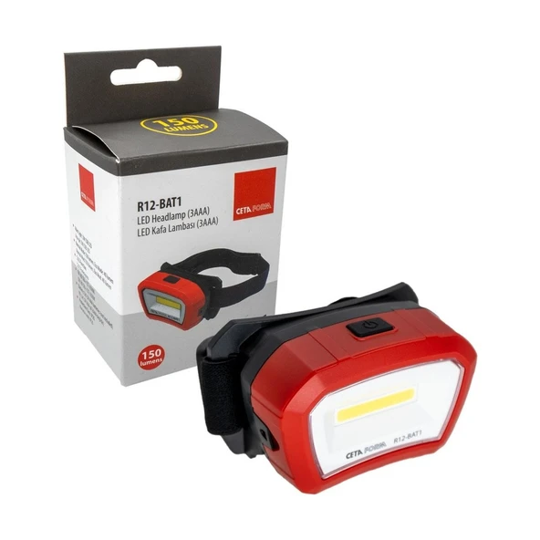 LED Kafa Lambası (3AAA) - 120 Lumen - Resim 3