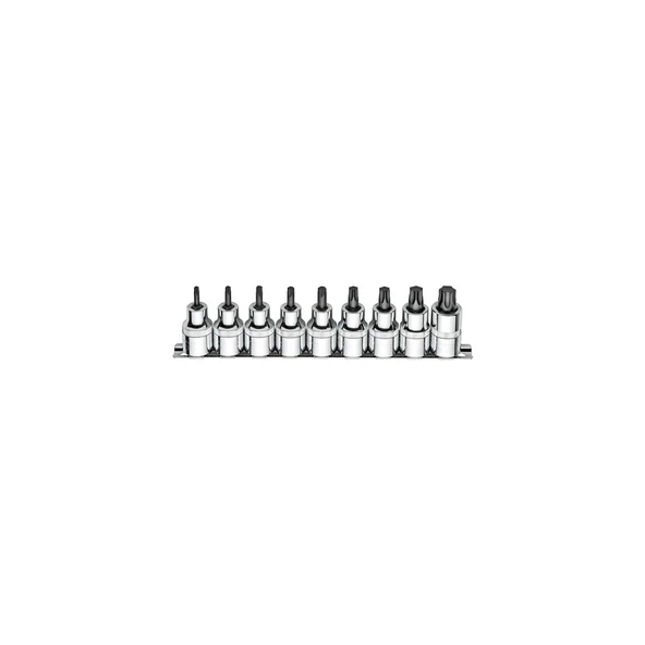 9 Parça 1/2" TORX Uçlu Lokma Takımı- Kısa Tip ürün görseli 1