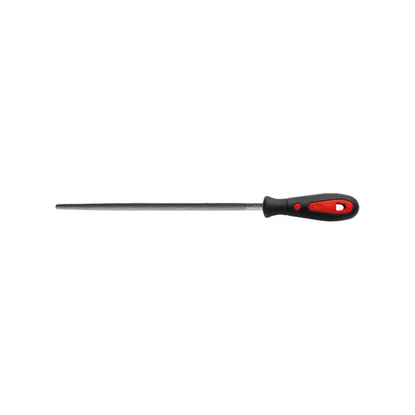 Yuvarlak Eğe (Kalın Diş) 8"- 200 mm (Ergonomik Saplı) ürün görseli 1