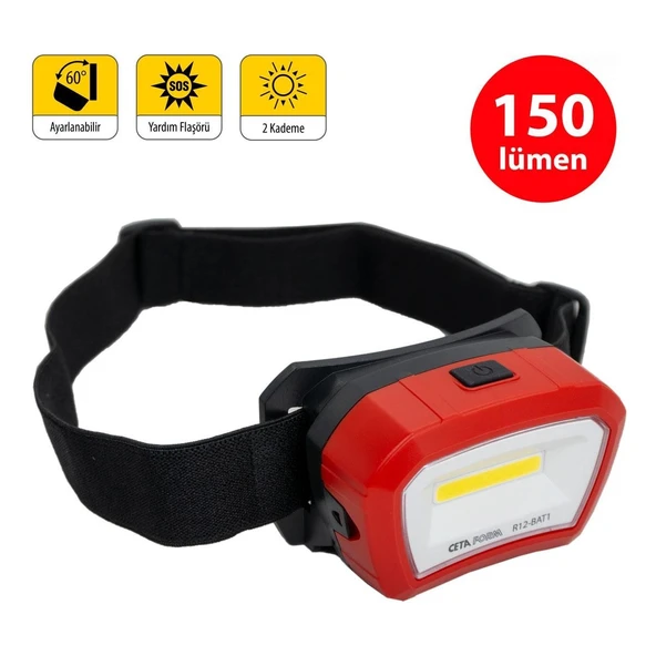 LED Kafa Lambası (3AAA) - 120 Lumen ürün görseli 1