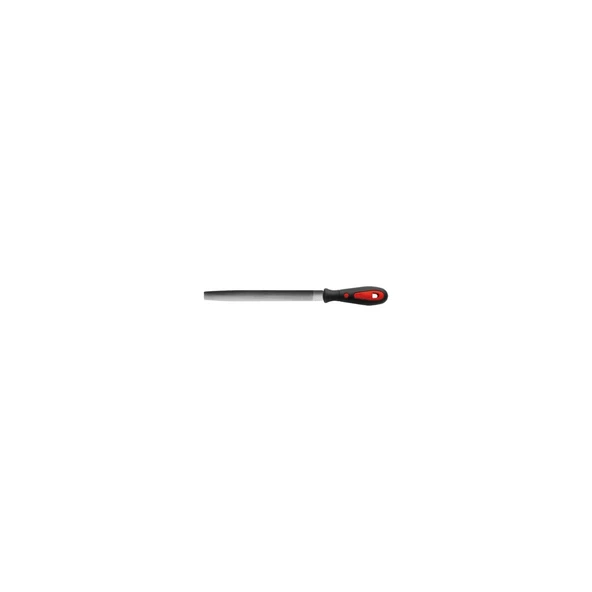 Yarım Yuvarlak Eğe (İnce Diş) 8" - 200 mm (Ergonomik Saplı) ürün görseli 1