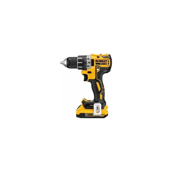 Dewalt DCD791D2 18V 2AH KÖMÜRSÜZ ÇIFT AKÜLÜ  ŞARJLI PROFESYONEL VIDALAMA ürün görseli 1