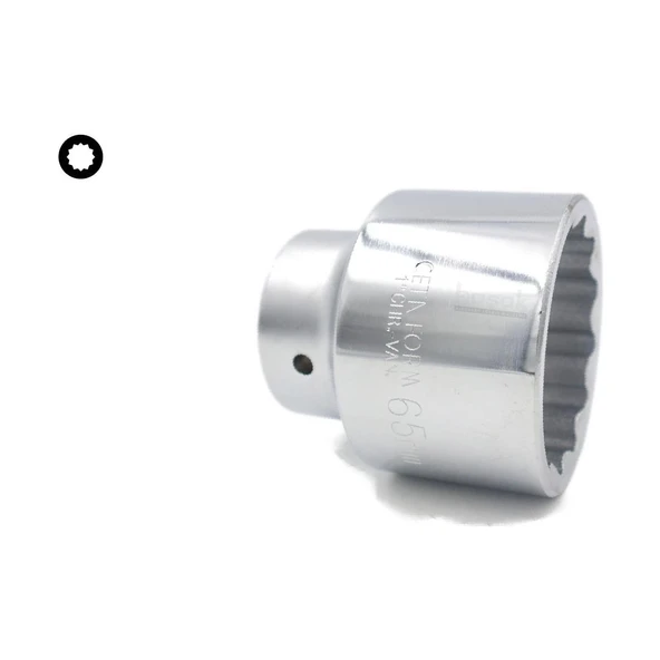 1" 12 Köşe (Yıldız) Lokma Anahtar - 65 mm ürün görseli 1