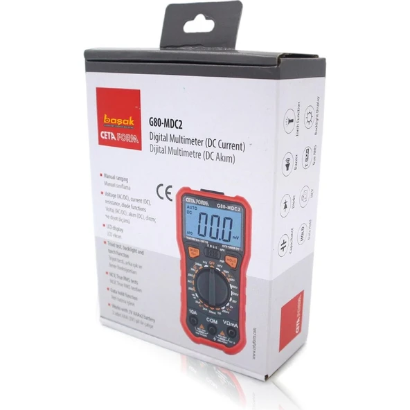 Digital Multimeter (DC Akım - Manuel Sınıflandırma) - Resim 5