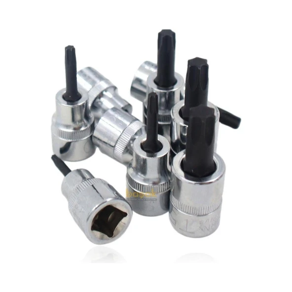 9 Parça 3/8" Torx Uçlu Lokma Takımı - Resim 3