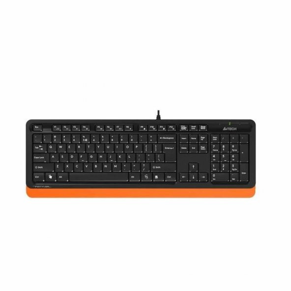 A4TECH FK10 Q USB FSYTYLER TURUNCU TR MULTIMEDYA ürün görseli 1