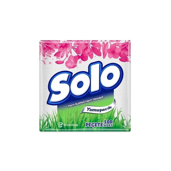 Solo Peçete 100'lü 12 Adet - Resim 3