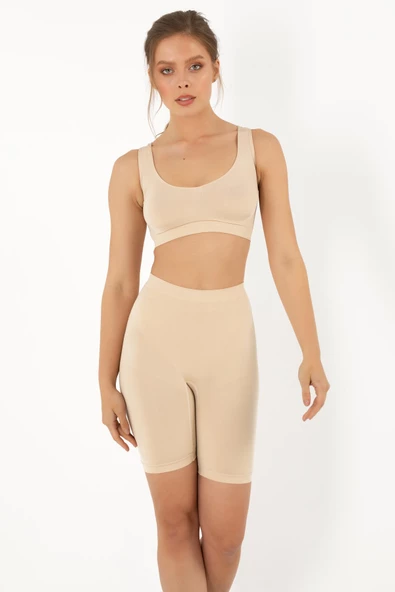 Doremi Seamless Bayan Corset Boxer 9280 - Resim 3
