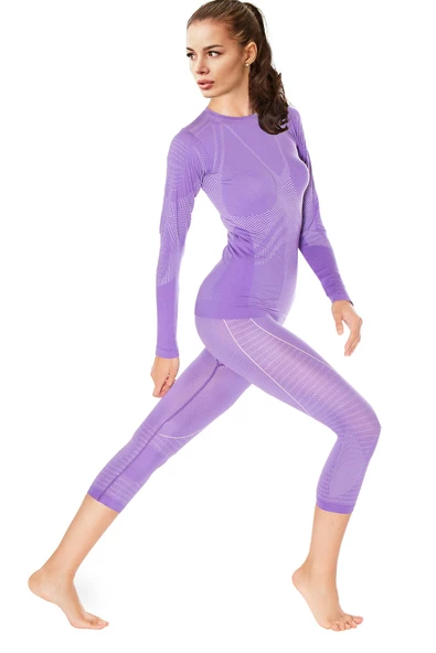 MioFit Energy Dry Fit Yüksek Bel 3/4 Seamless Spor Tayt ürün görseli 1