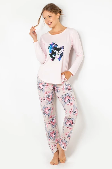 DoReMi Soft Style Bayan Pijama Takımı - Resim 8