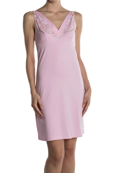 DoReMi Lace Pink Gecelik - Resim 2