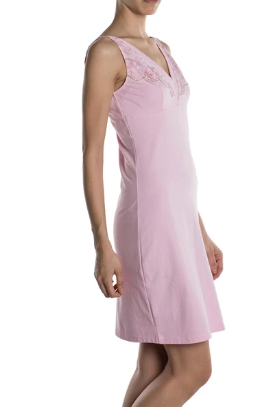 DoReMi Lace Pink Gecelik - Resim 3