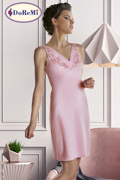 DoReMi Lace Pink Gecelik ürün görseli 1